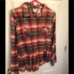 White Crow size medium button down shirt